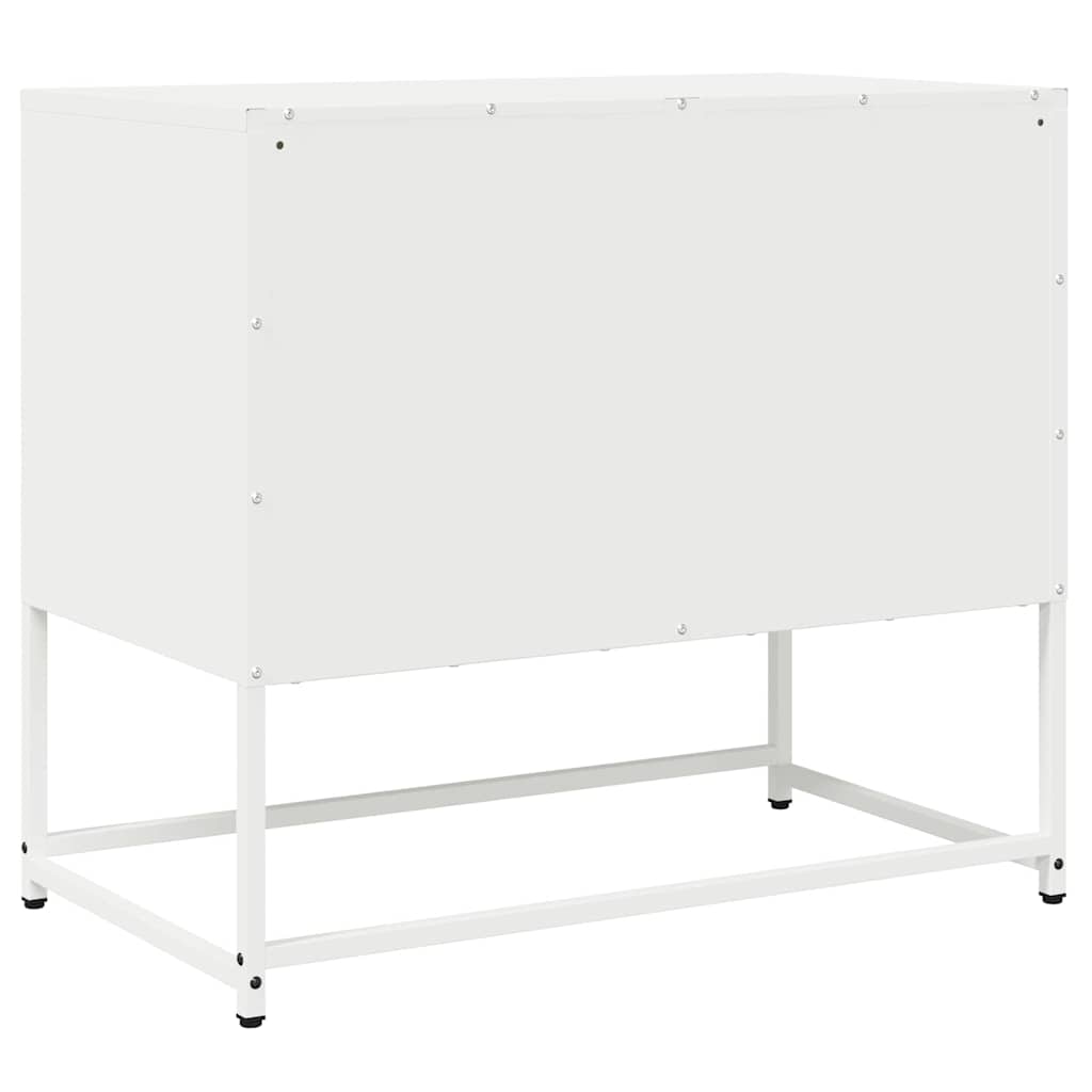 TV Cabinet White 68x39x60,5 cm Cold-rolled Steel