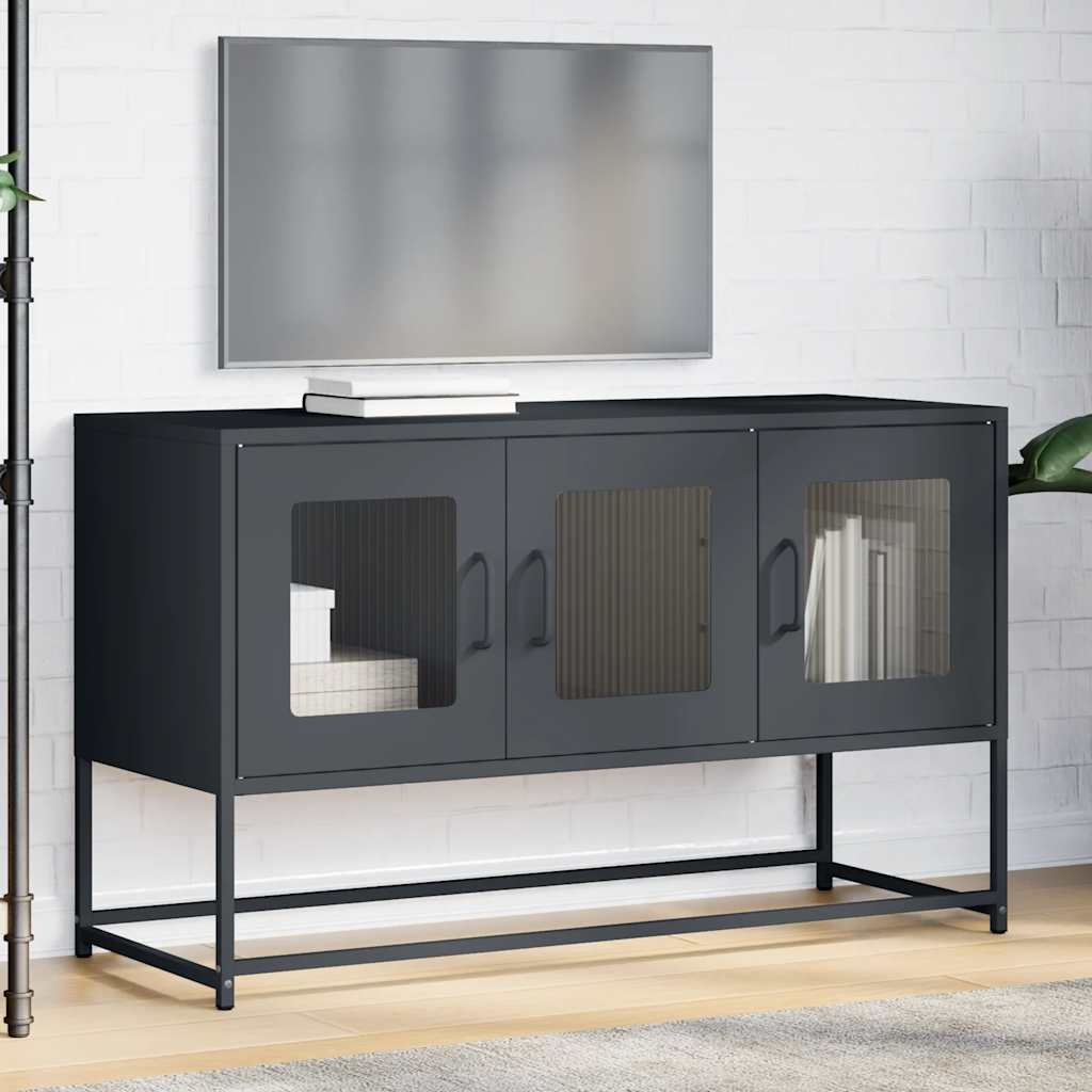 TV Cabinet Anthracite 100,5x39x60,5 cm Cold-rolled Steel