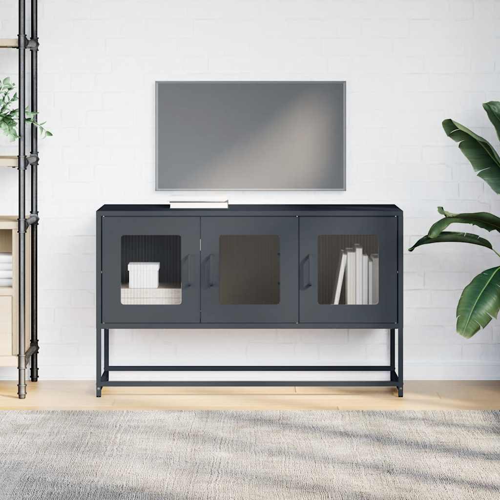 TV Cabinet Anthracite 100,5x39x60,5 cm Cold-rolled Steel
