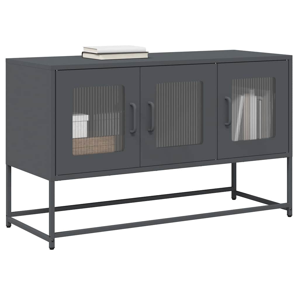 TV Cabinet Anthracite 100,5x39x60,5 cm Cold-rolled Steel