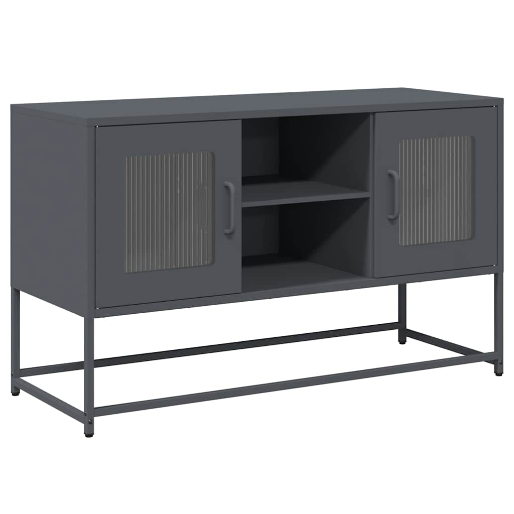 TV Cabinet Anthracite 100,5x39x60,5 cm Steel