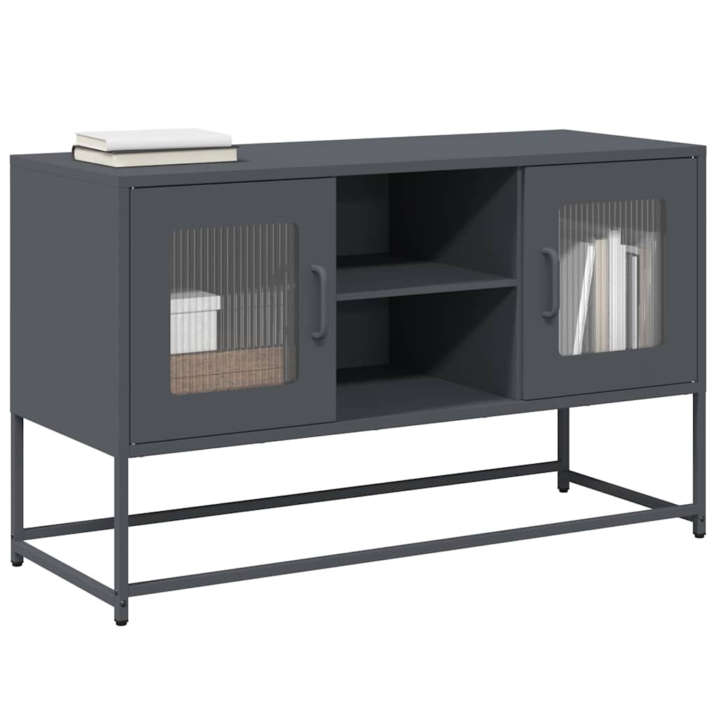 TV Cabinet Anthracite 100,5x39x60,5 cm Steel