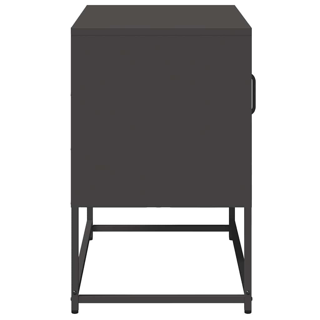 TV Cabinet Black 68x39x60,5 cm Steel