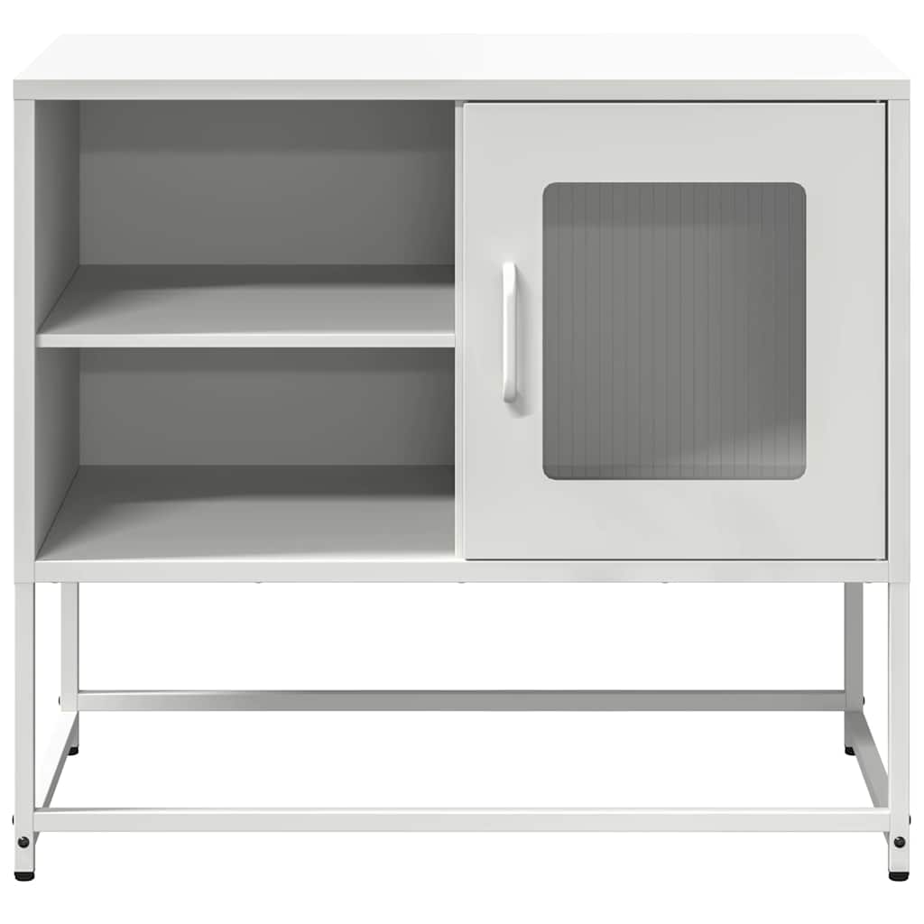 TV Cabinet White 68x39x60,5 cm Steel