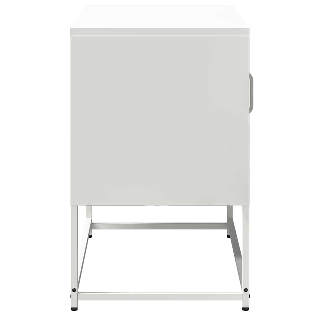 TV Cabinet White 68x39x60,5 cm Steel