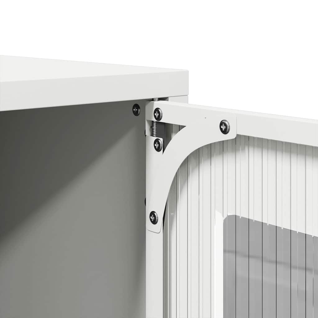 TV Cabinet White 68x39x60,5 cm Steel