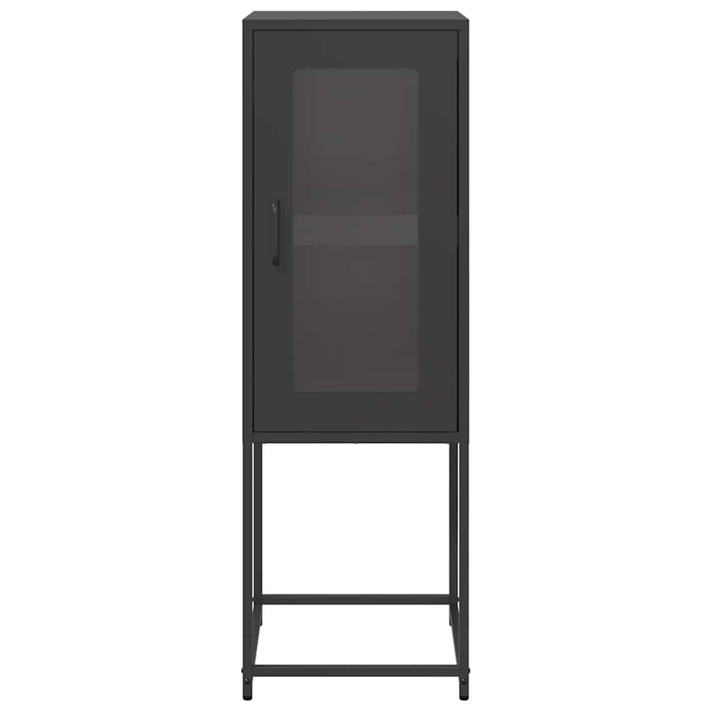 Sideboard Black 36x39x107 cm Cold-rolled Steel