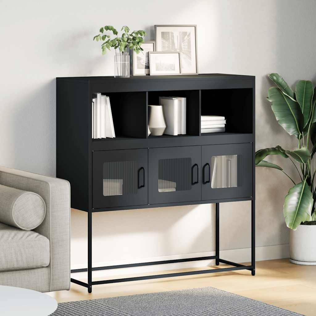 Sideboard Anthracite 100,5x39x107 cm Cold-rolled Steel