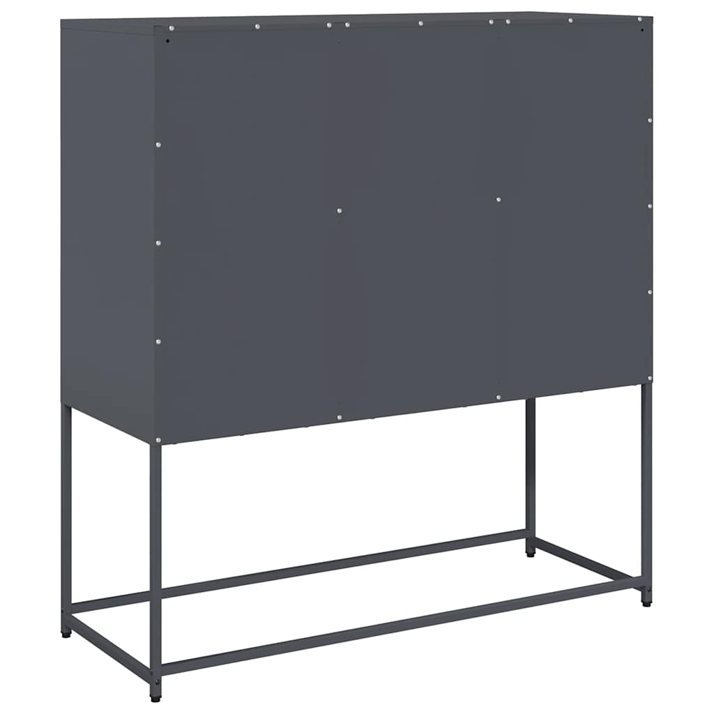 Sideboard Anthracite 100,5x39x107 cm Cold-rolled Steel