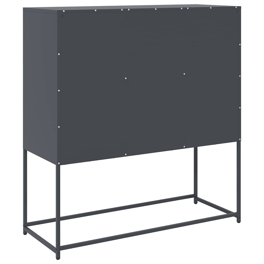Sideboard Anthracite 100,5x39x107 cm Cold-rolled Steel