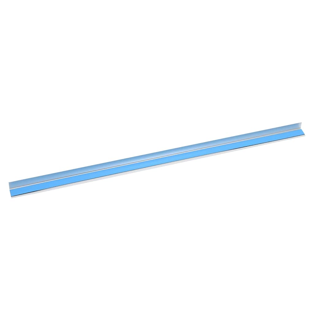 Stair Nosings 10 pcs Silver 67 x 3.5 x 3 cm Aluminium