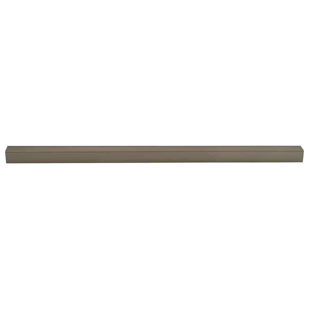 Stair Nosings 10 pcs Champagne 67 x 3.5 x 3 cm Aluminium