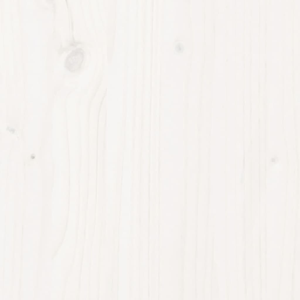 Bunk Bed White 80x200 cm Solid Wood Pine
