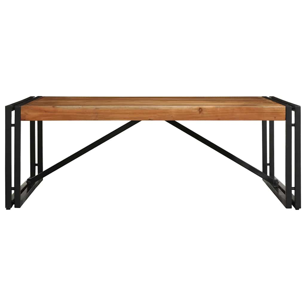 vidaXL Coffee Table 100x100x35 cm Solid Wood Acacia