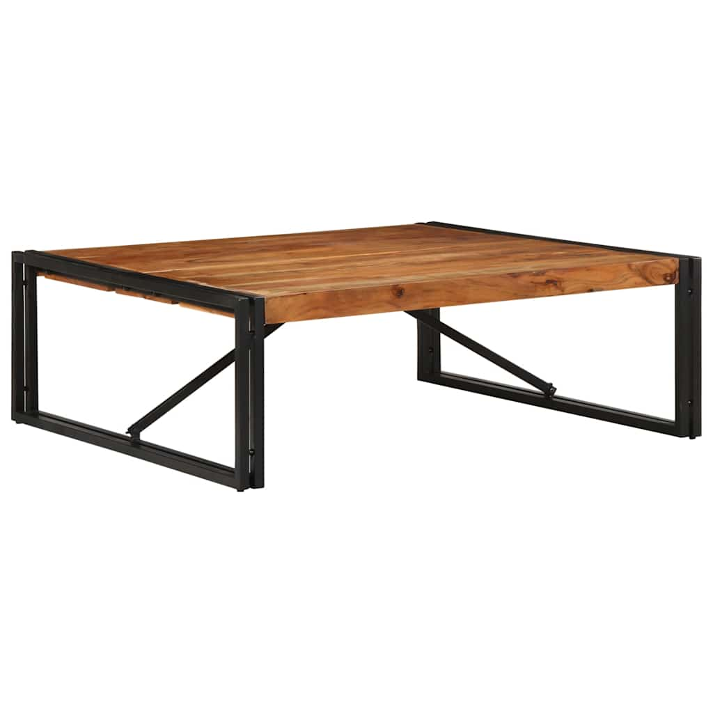 vidaXL Coffee Table 100x100x35 cm Solid Wood Acacia