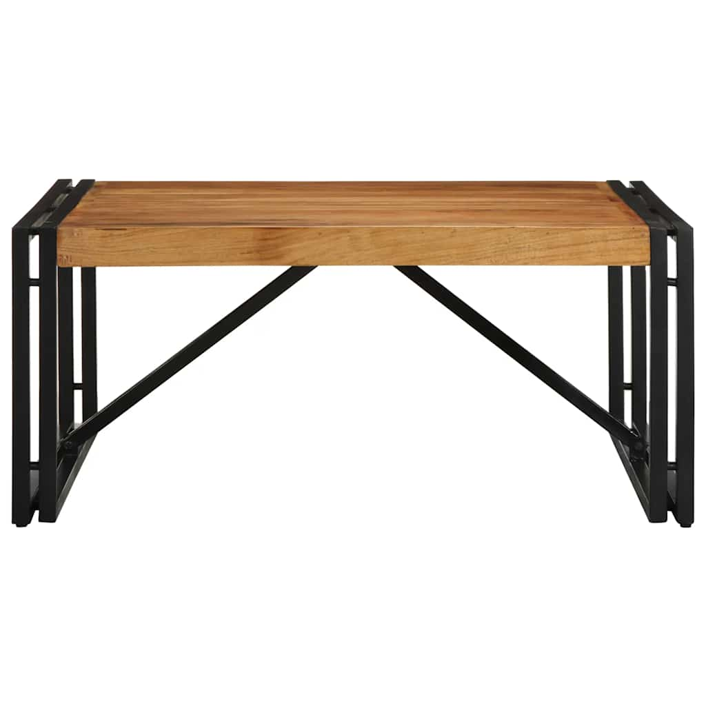 vidaXL Coffee Table 80x80x35 cm Solid Wood Acacia