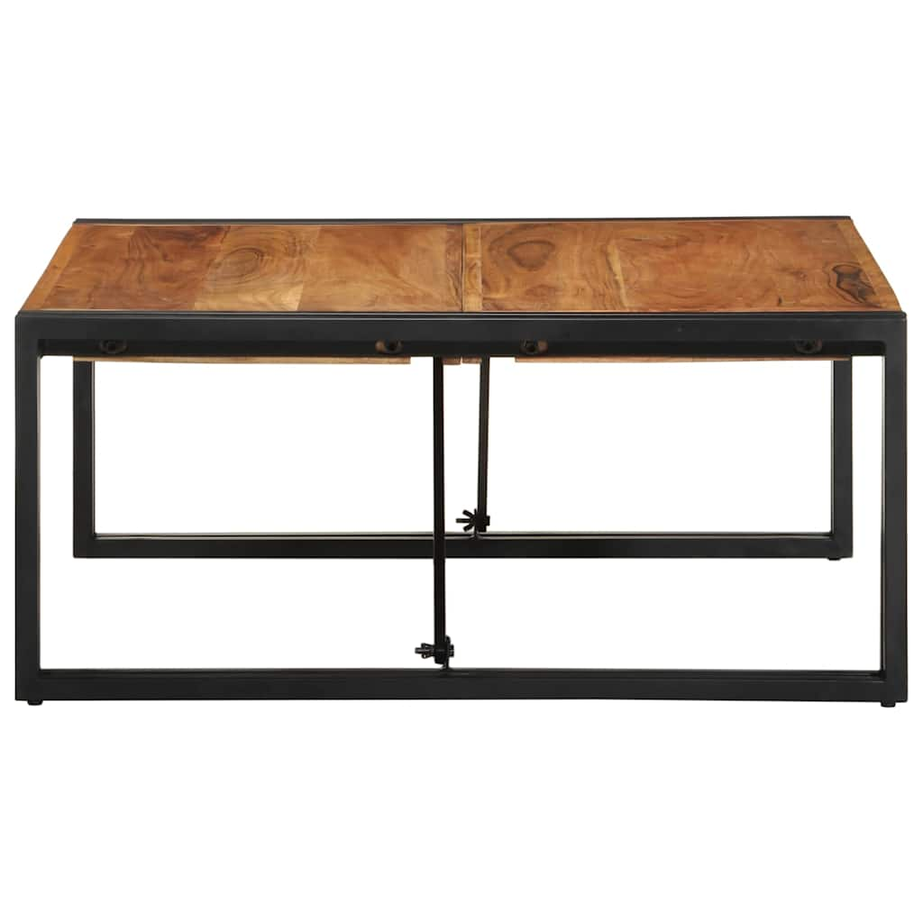 vidaXL Coffee Table 80x80x35 cm Solid Wood Acacia