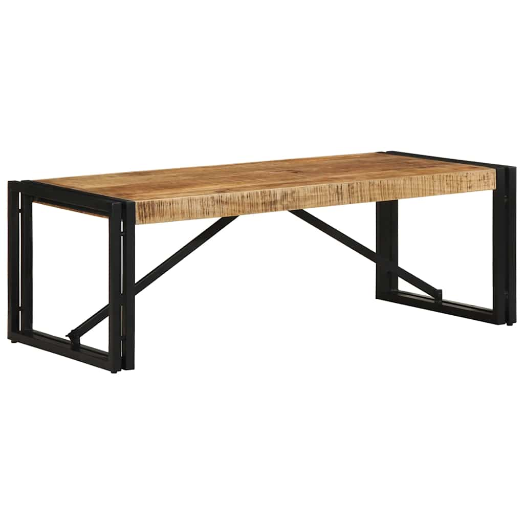 vidaXL Coffee Table 100x50x35 cm Solid Rough Wood Mango