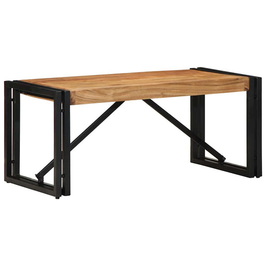 vidaXL Coffee Table 80x40x35 cm Solid Wood Acacia