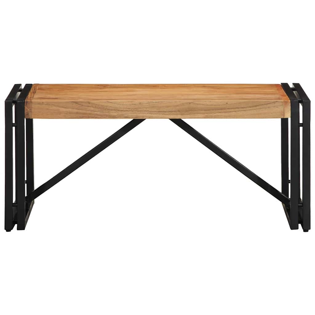 vidaXL Coffee Table 80x40x35 cm Solid Wood Acacia