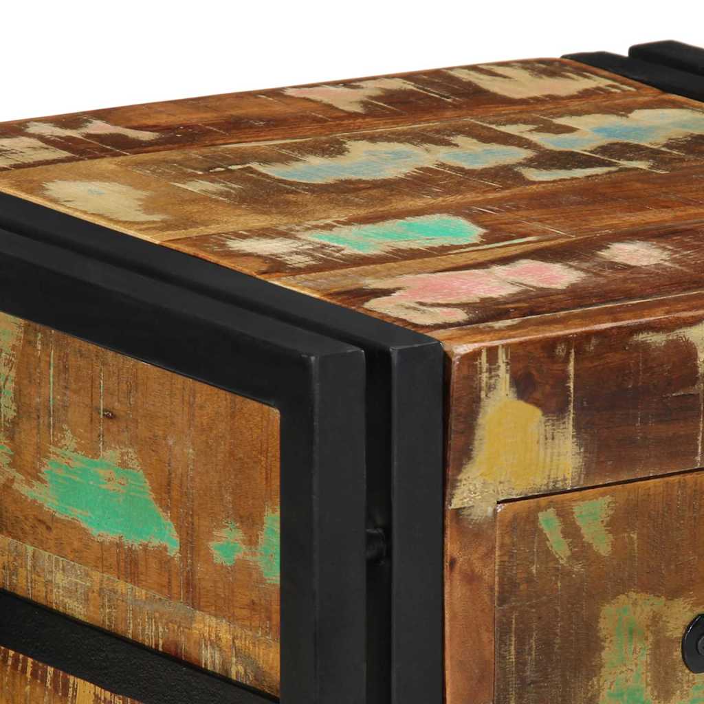 Bedside Cabinet 2 pcs 40 x 35 x 50 cm Solid Reclaim Wood