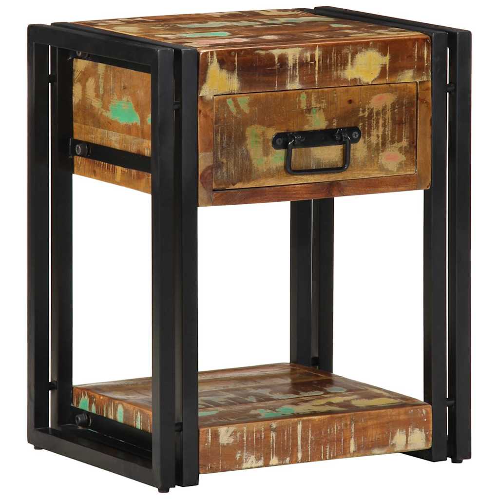 Bedside Cabinet 2 pcs 40 x 35 x 50 cm Solid Reclaim Wood