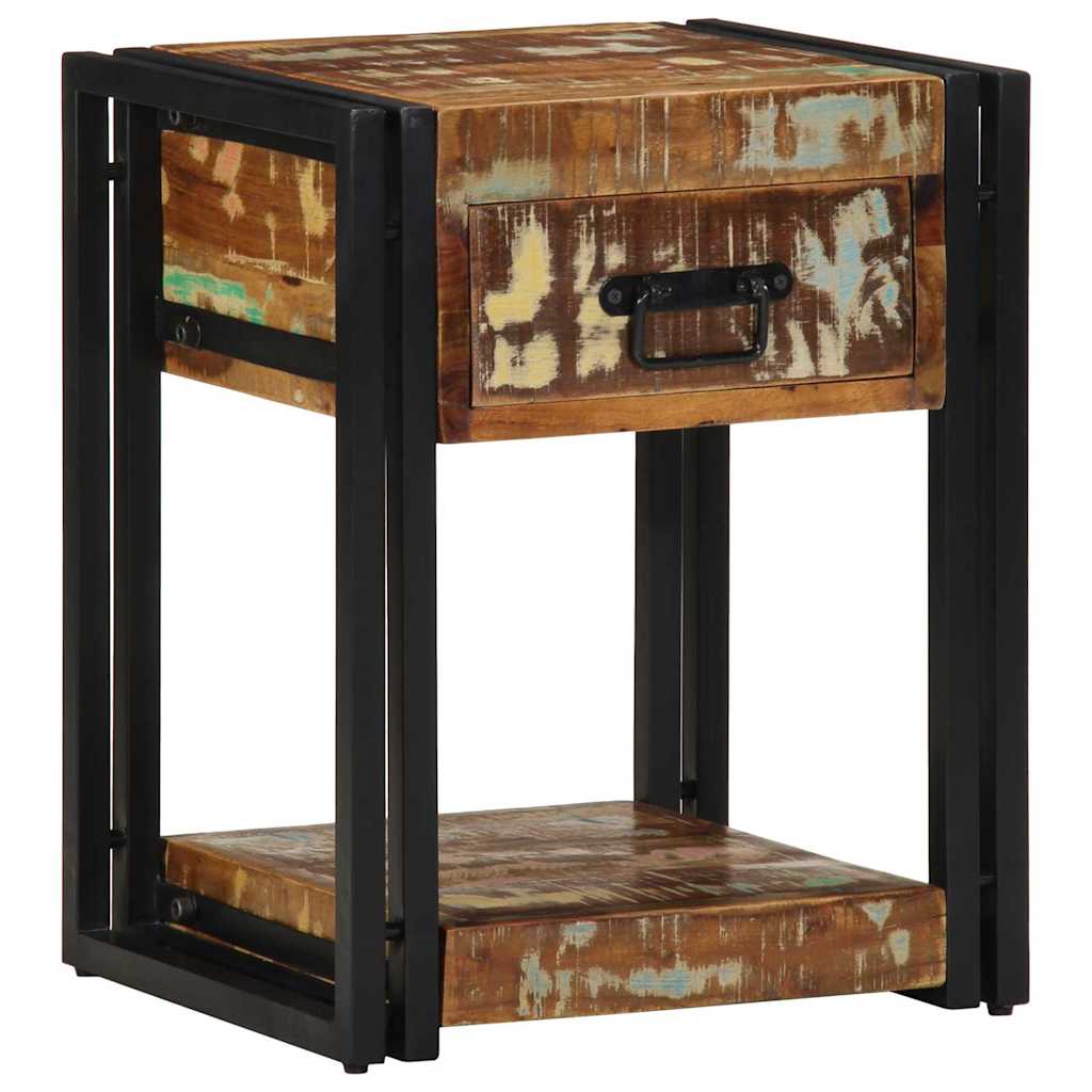 Bedside Cabinet 2 pcs 40 x 35 x 50 cm Solid Reclaim Wood