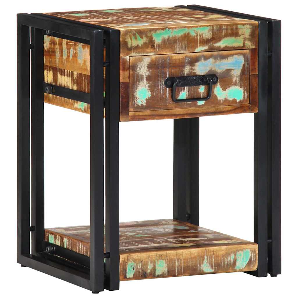 Bedside Cabinet 2 pcs 40 x 35 x 50 cm Solid Reclaim Wood
