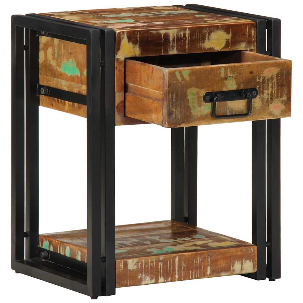 Bedside Cabinet 2 pcs 40 x 35 x 50 cm Solid Reclaim Wood