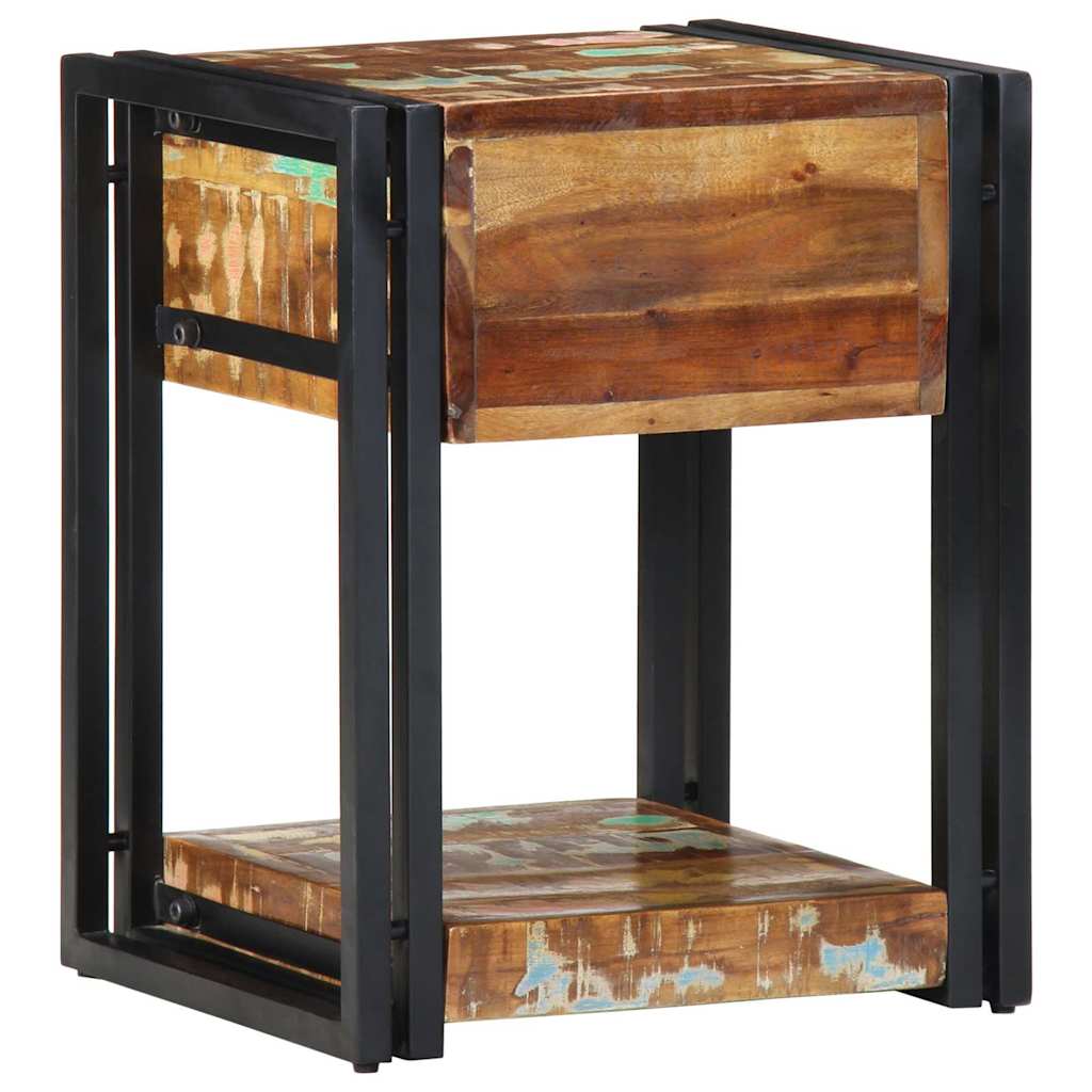 Bedside Cabinet 2 pcs 40 x 35 x 50 cm Solid Reclaim Wood
