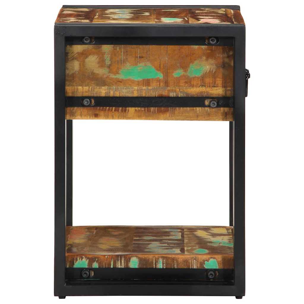 Bedside Cabinet 2 pcs 40 x 35 x 50 cm Solid Reclaim Wood