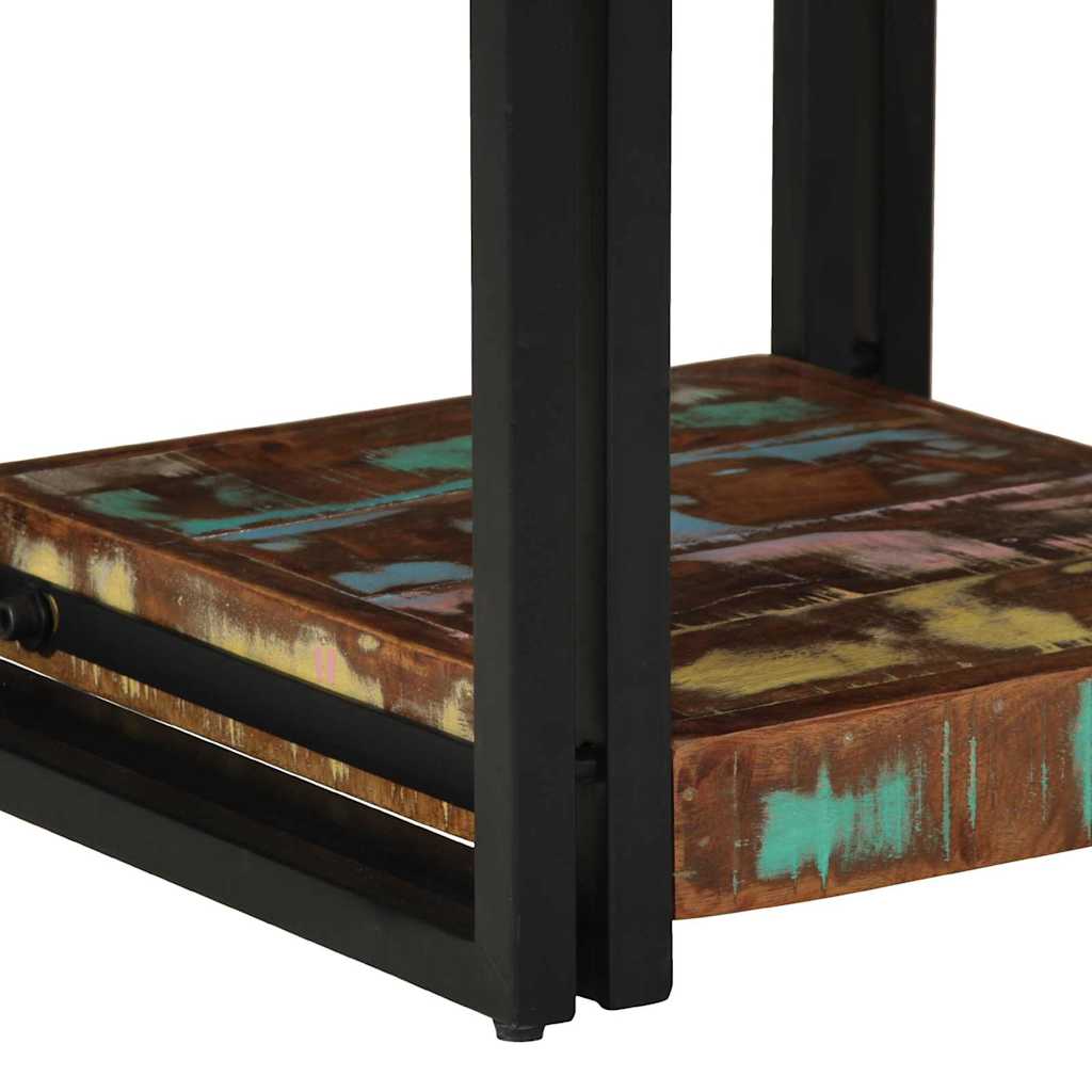 Bedside Cabinet Multicolour 40 x 40 x 50 cm Solid Reclaim Wood