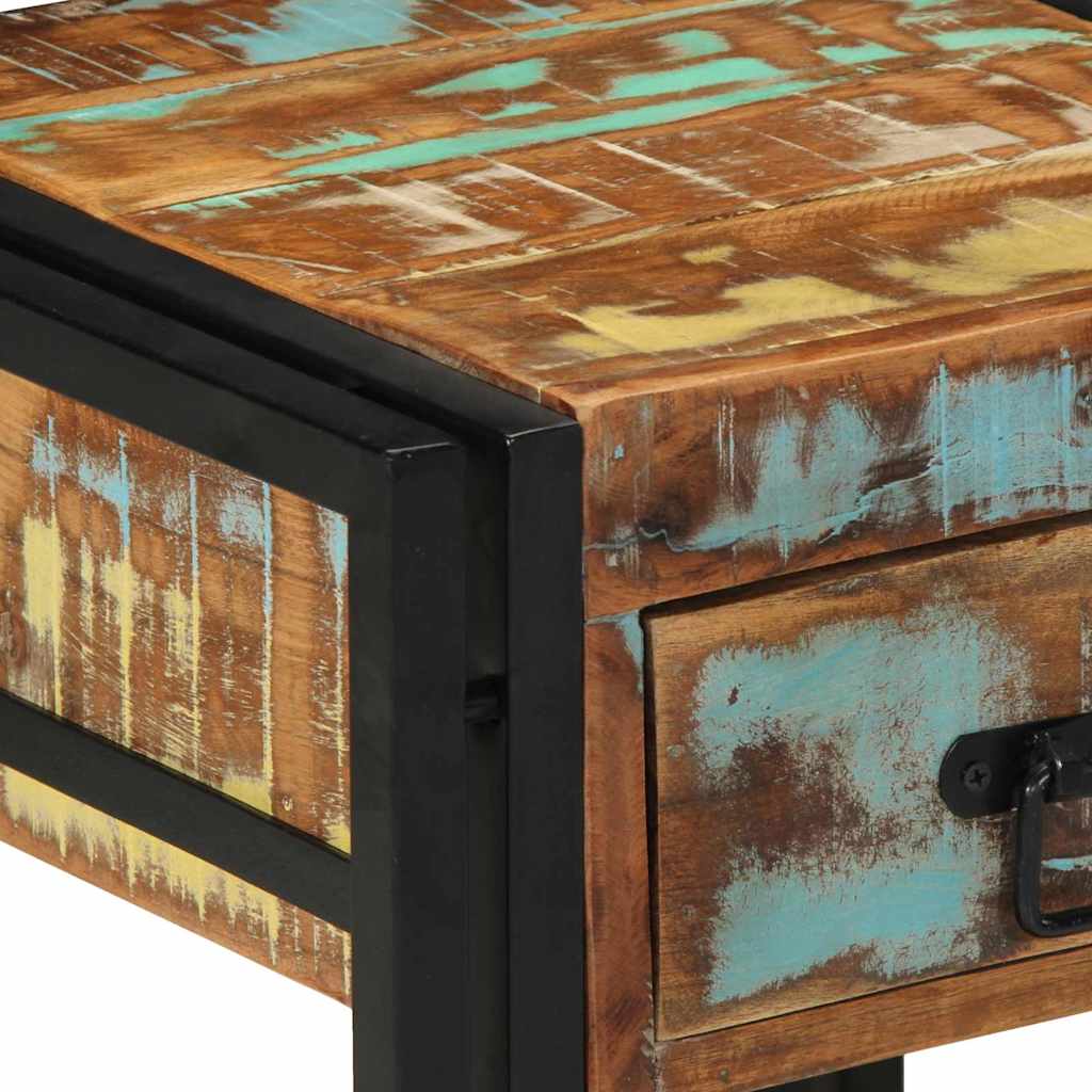 Bedside Cabinet 2 pcs 40 x 40 x 50 cm Solid Reclaim Wood