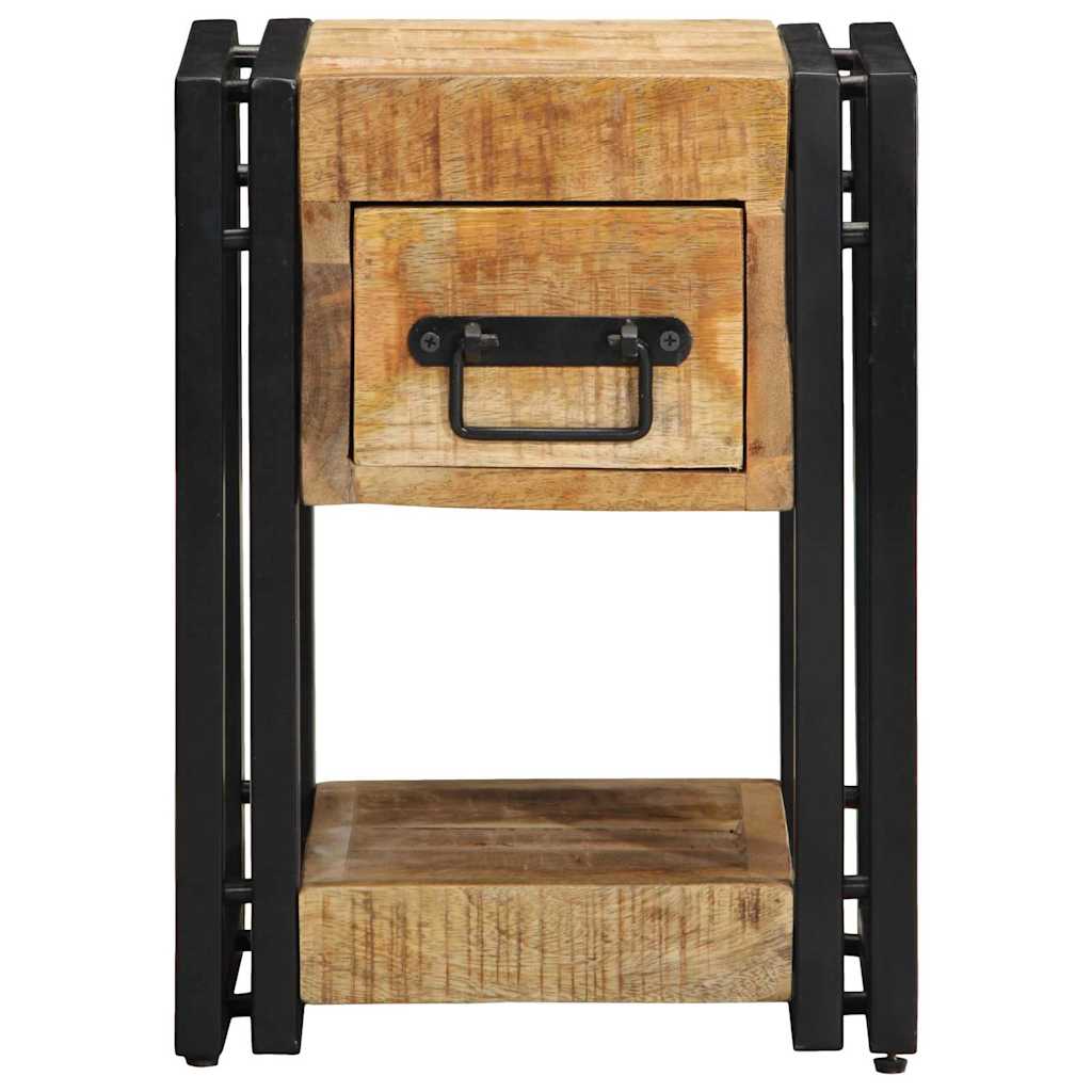 Bedside Cabinet Brown 30 x 30 x 40 cm Solid Mango Wood