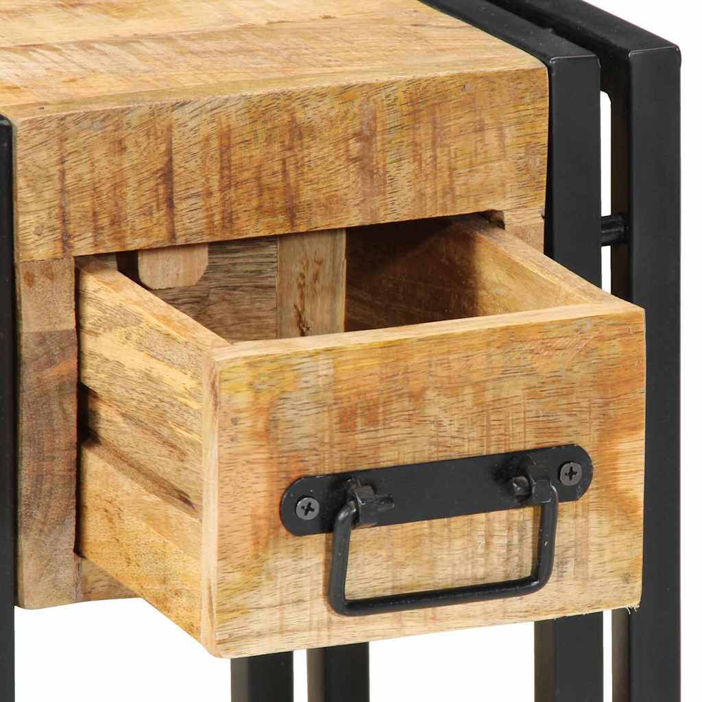 Bedside Cabinet 2 pcs Brown 30 x 30 x 40 cm Solid Mango Wood