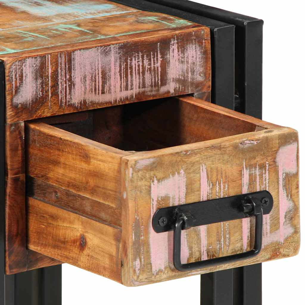 Bedside Cabinet 2 pcs 30 x 30 x 40 cm Solid Reclaim Wood