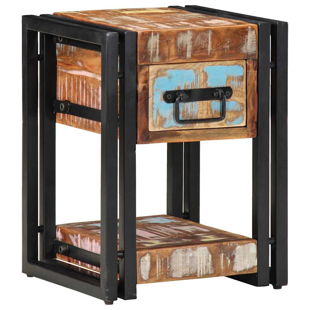 Bedside Cabinet 2 pcs 30 x 30 x 40 cm Solid Reclaim Wood