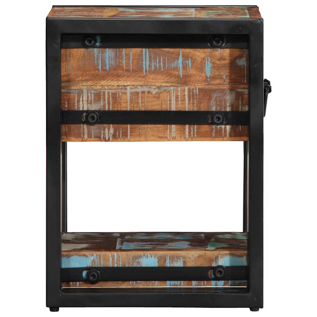 Bedside Cabinet 2 pcs 30 x 30 x 40 cm Solid Reclaim Wood