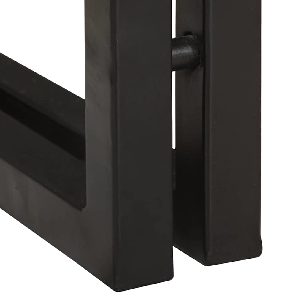 End Table with Drawer 30 x 30 x 40 cm Solid Reclaim Wood