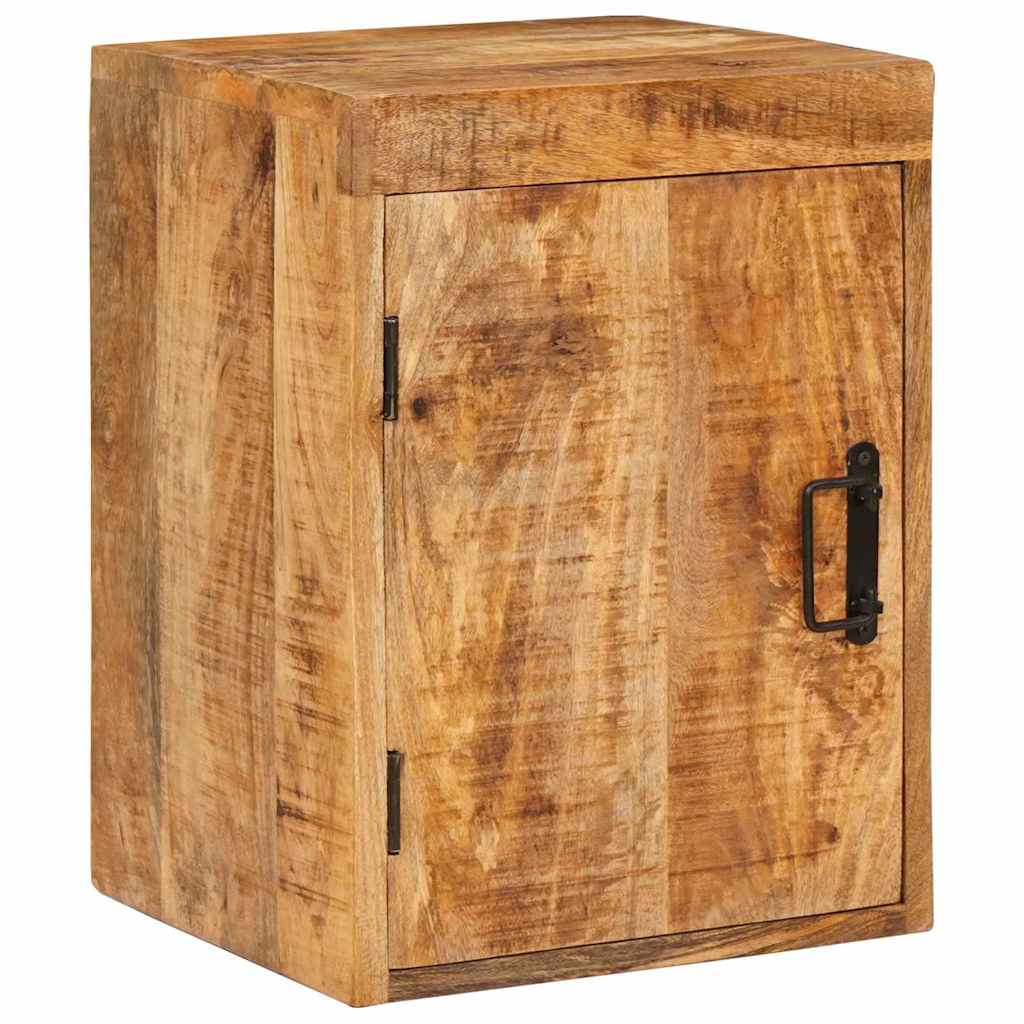 Bedside Table Brown 35 x 33 x 48 cm Solid Mango Wood