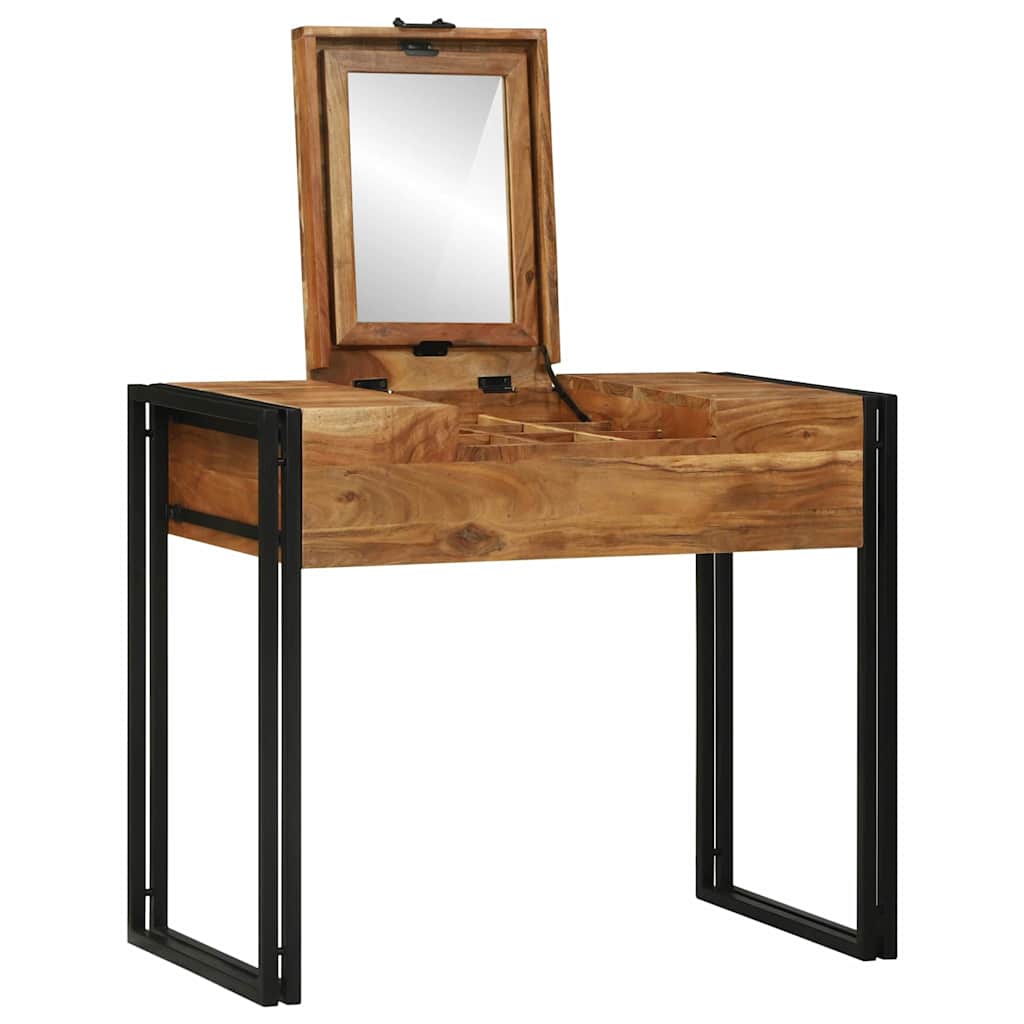Bedroom Dressing Tables Brown 90 x 50 x 75 cm Solid Acacia wood