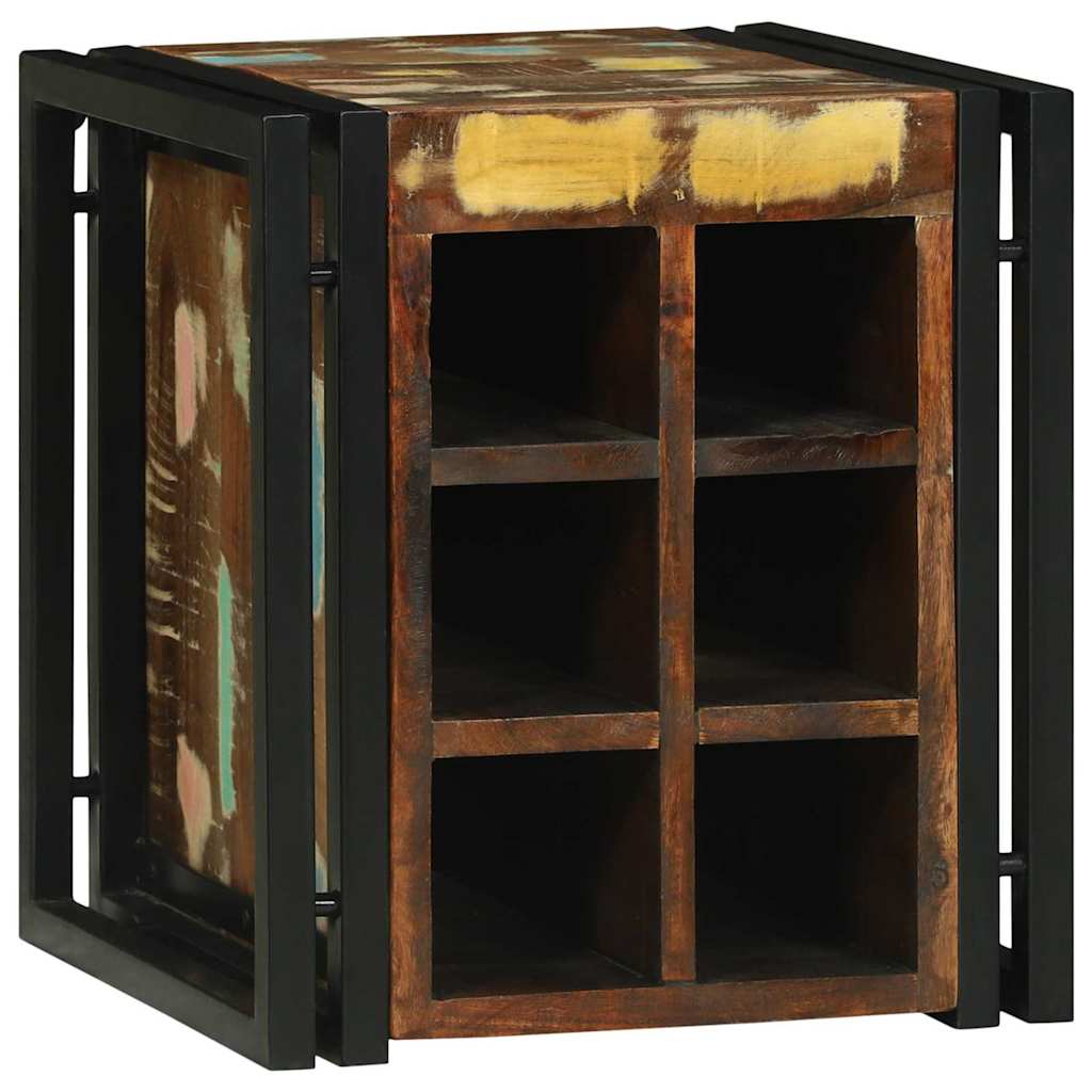 Wine Rack 35 x 35 x 39 cm Solid Reclaim Wood
