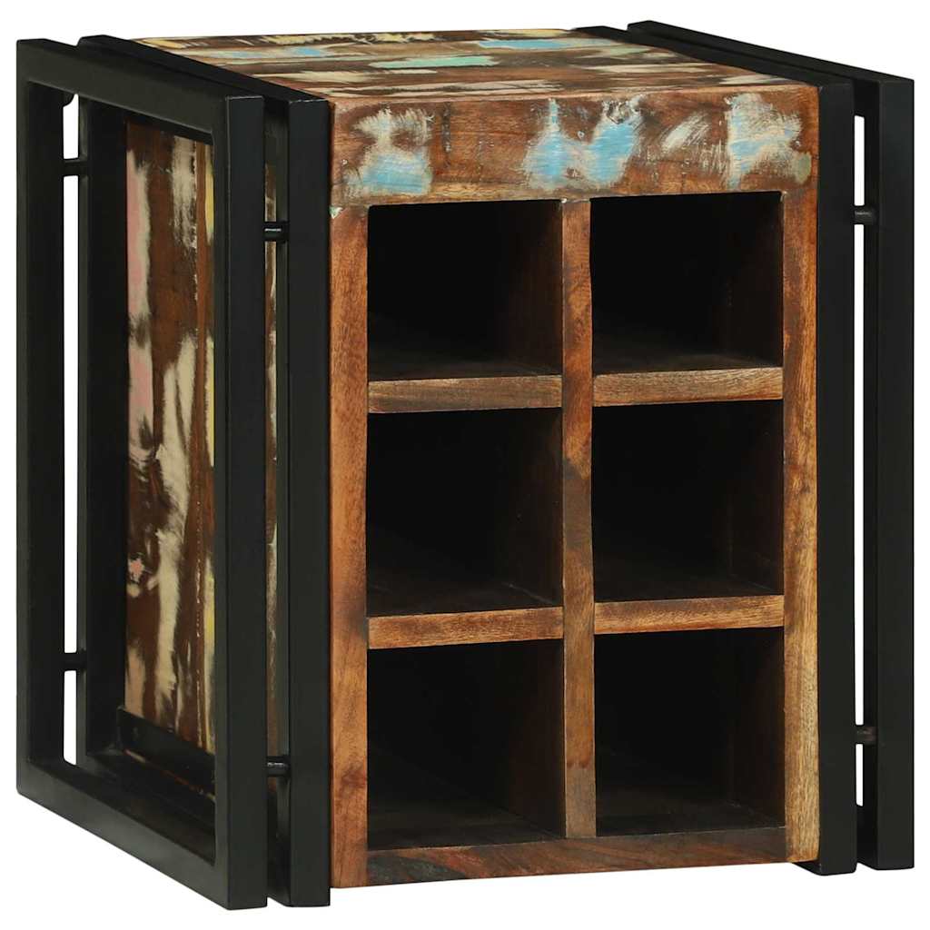 Wine Rack 35 x 35 x 39 cm Solid Reclaim Wood