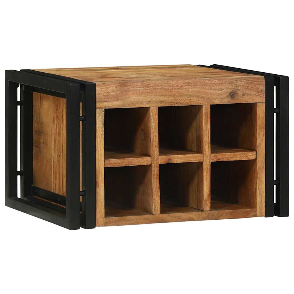 Wine Rack 2 pcs 46 x 35 x 27.5 cm Solid Acacia Wood