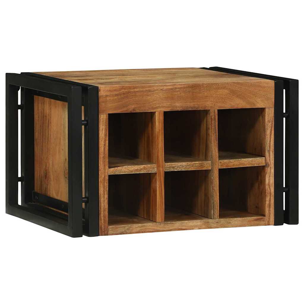 Wine Rack 2 pcs 46 x 35 x 27.5 cm Solid Acacia Wood