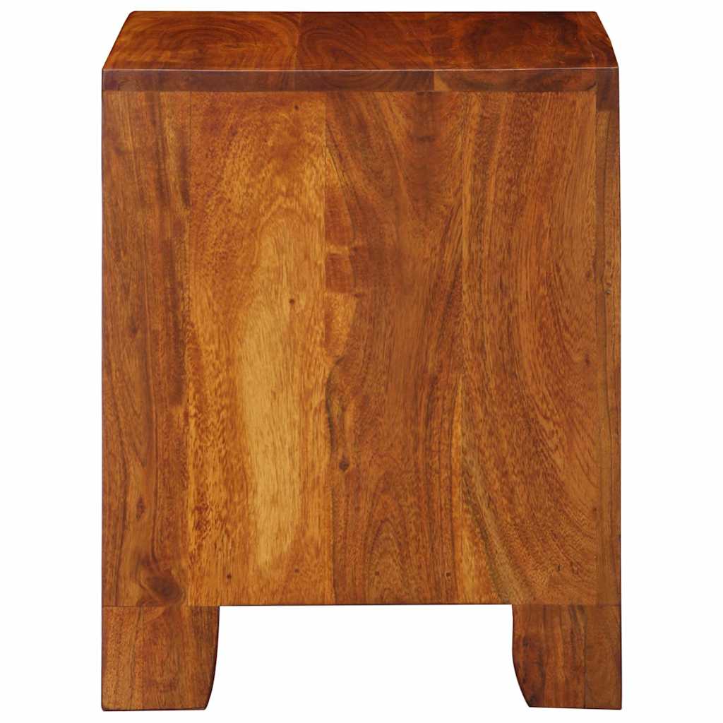 Bedside Cabinet 40x35x45 cm Solid Wood Acacia