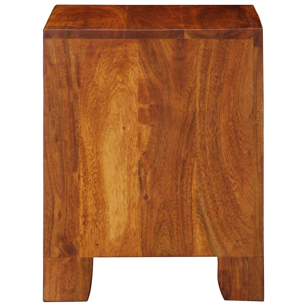 Bedside Cabinet 2 pcs 40x35x45 cm Solid Wood Acacia