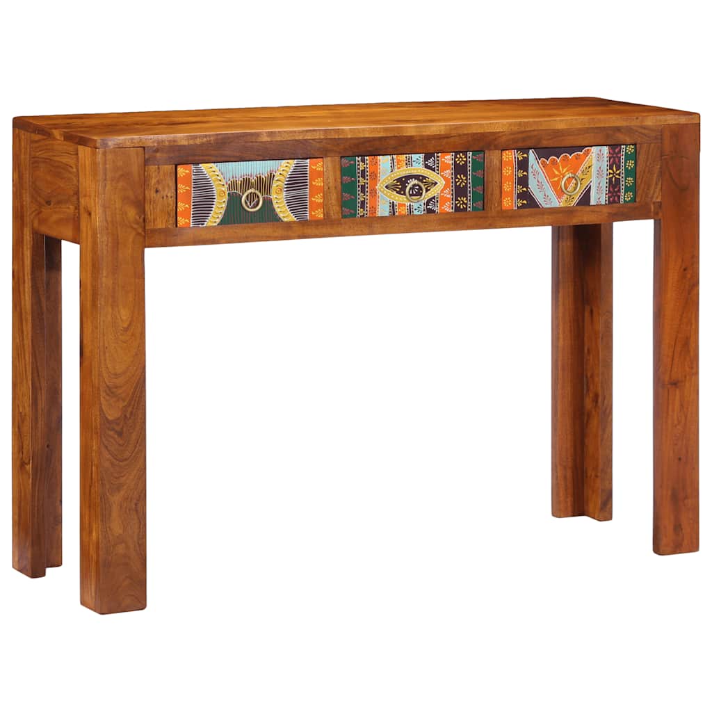 Console Table 110x35x75 cm Solid Wood Acacia