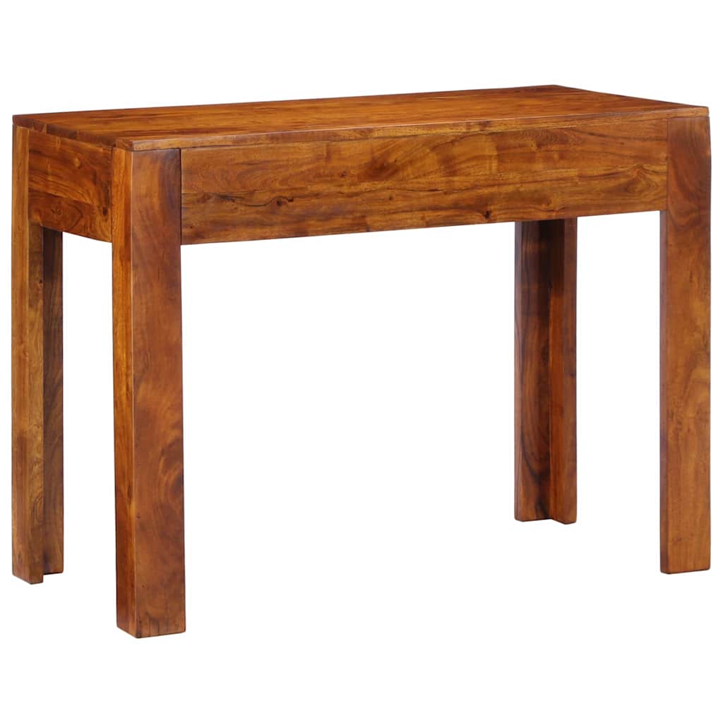 Writing Desk with Drawer with Storage Brown 100 x 50 x 75 cm