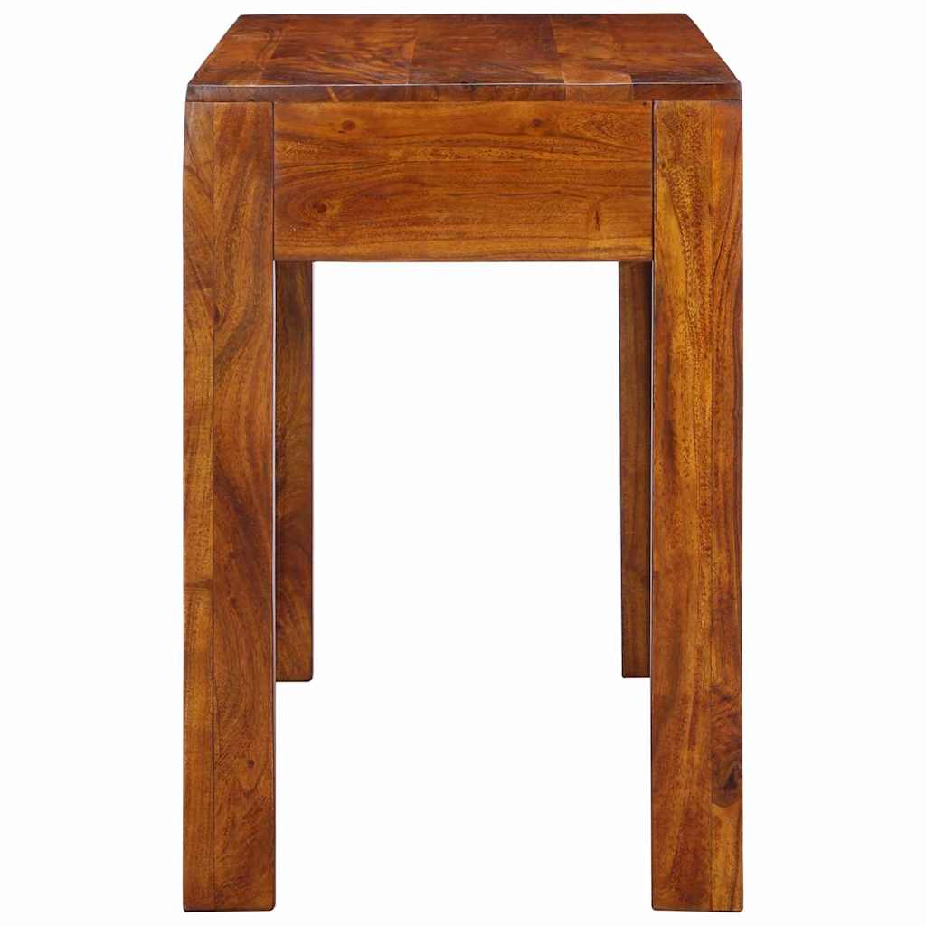 Writing Desk with Drawer with Storage Brown 100 x 50 x 75 cm